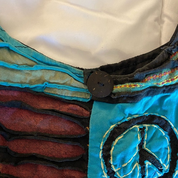 Colorful Patchwork Shoulder Bag - Picture 5 of 8